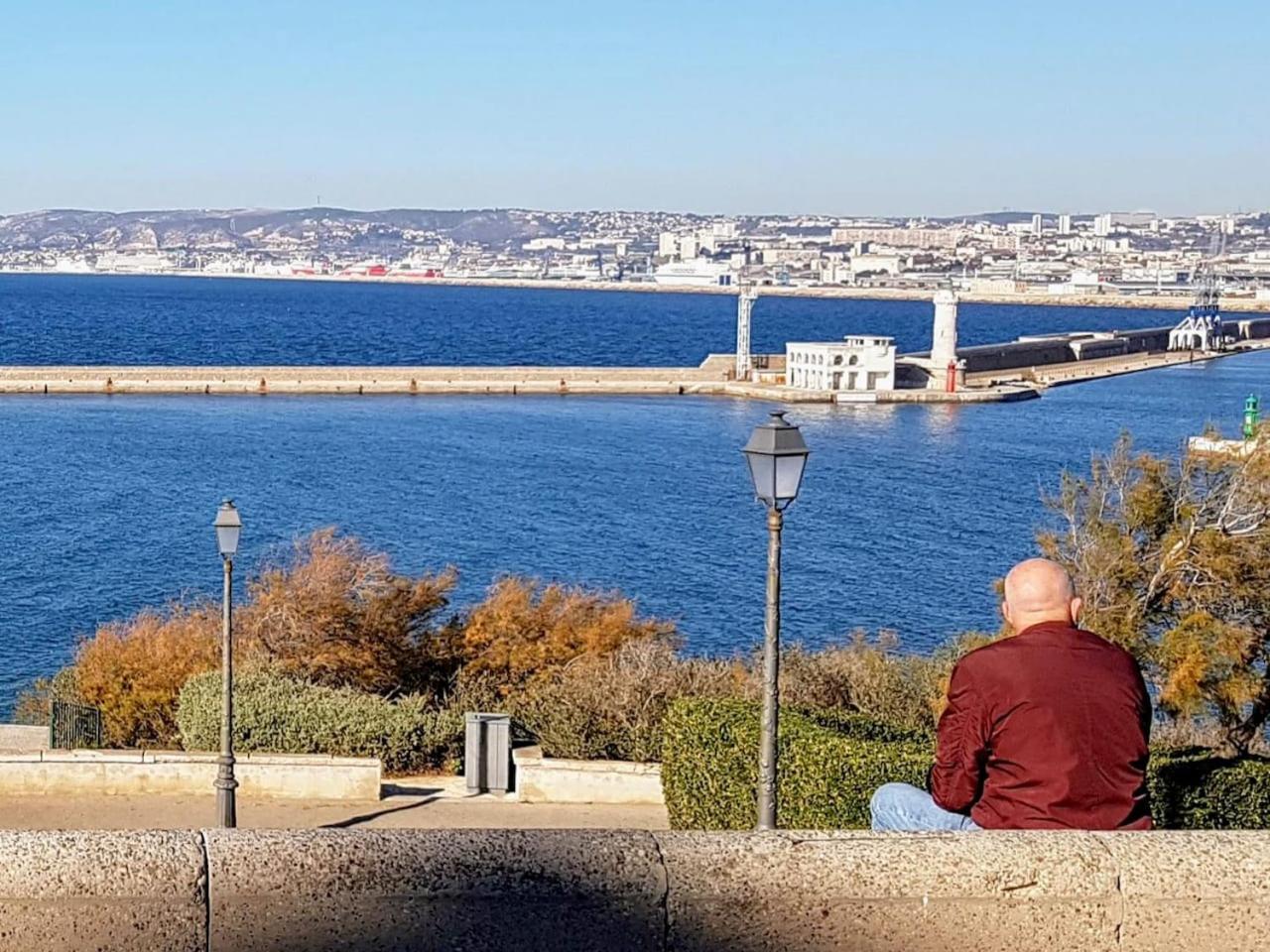 Vue Mer Le Panoramique Vieux-Port De Марсель Экстерьер фото