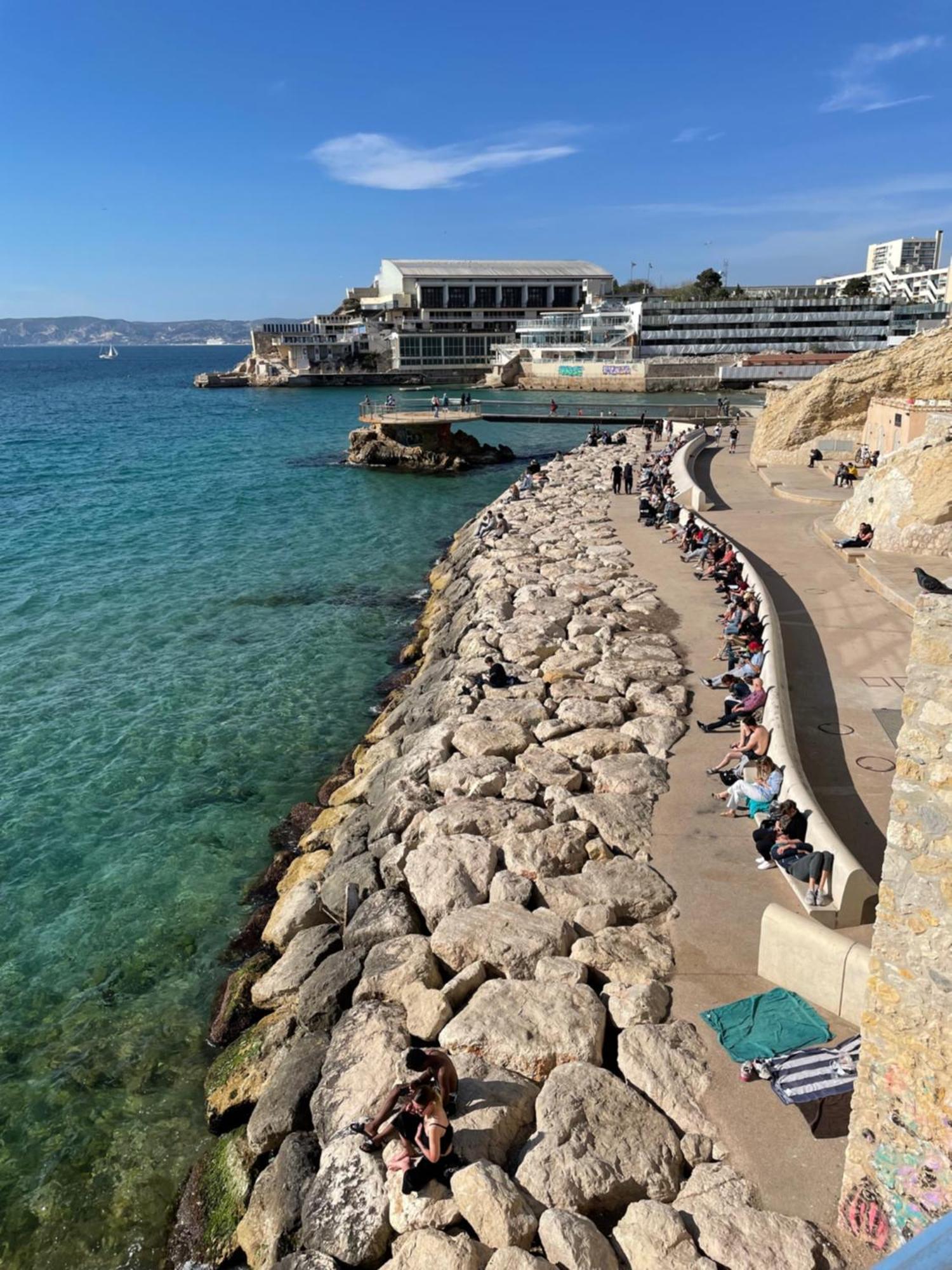Vue Mer Le Panoramique Vieux-Port De Марсель Экстерьер фото