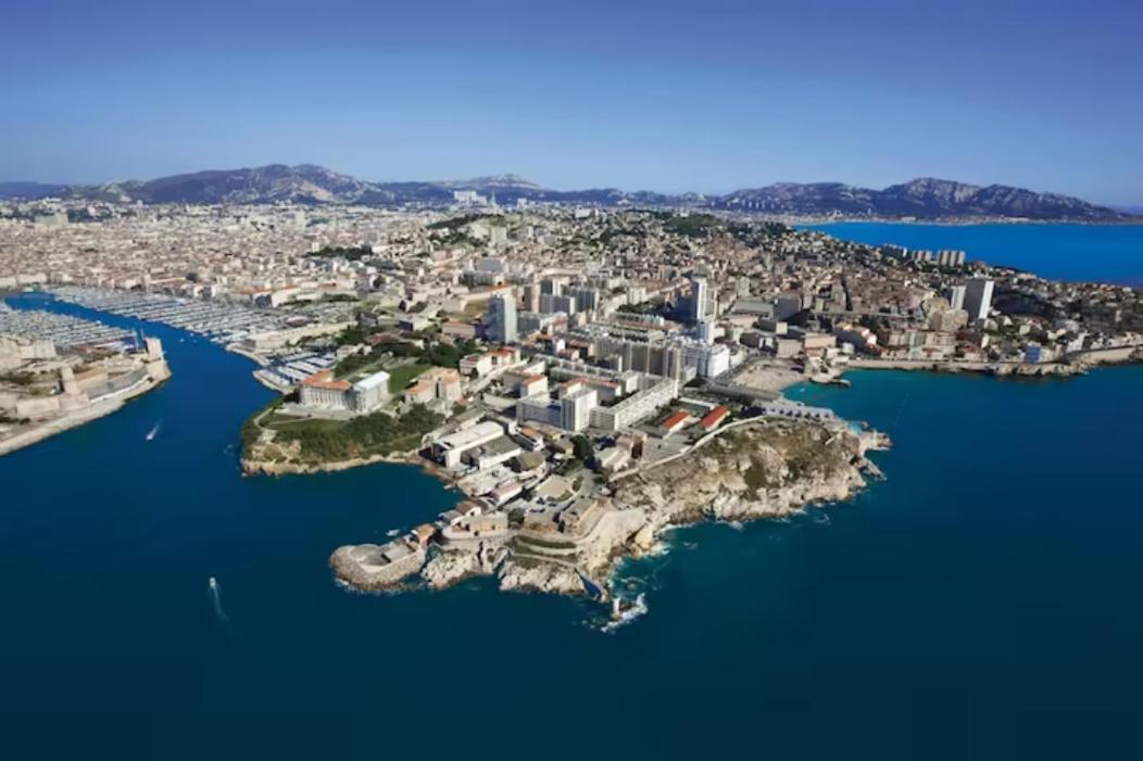 Vue Mer Le Panoramique Vieux-Port De Марсель Экстерьер фото